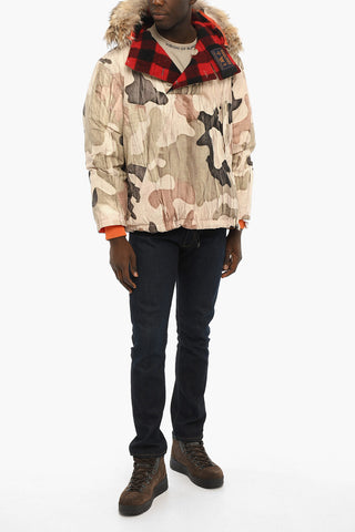 Camouflage Down Padded Jacket
