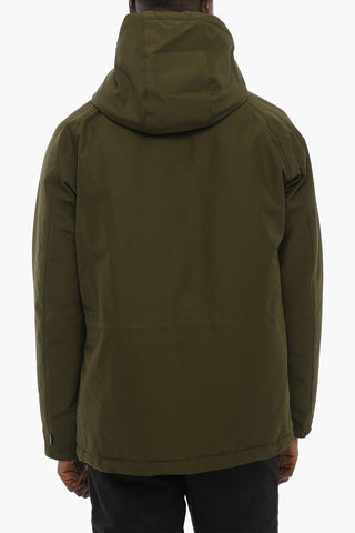 THE TETON Solid Color Utility Down Jacket with Hood