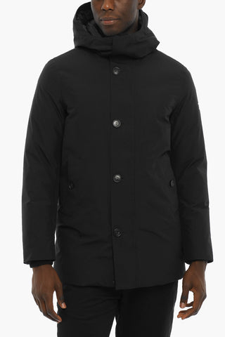 Solid Color GTX ALPINE Down Jacket with Hood