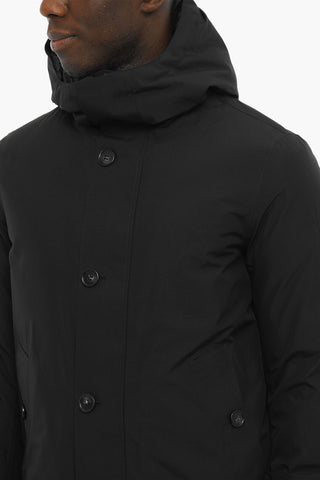 Solid Color GTX ALPINE Down Jacket with Hood