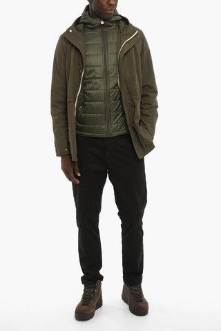 PENN-RICH Solid Color TASLAN Jacket with Removable Inner
