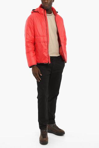 Padded Pack-IT Jacket with Logoed Trim On the Hood