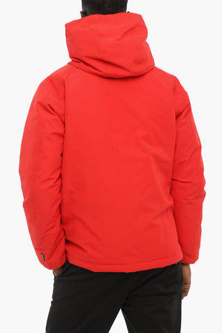 Padded Utility Jacket with Hood