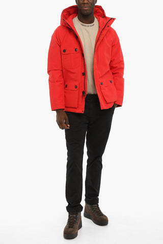 Padded Utility Jacket with Hood