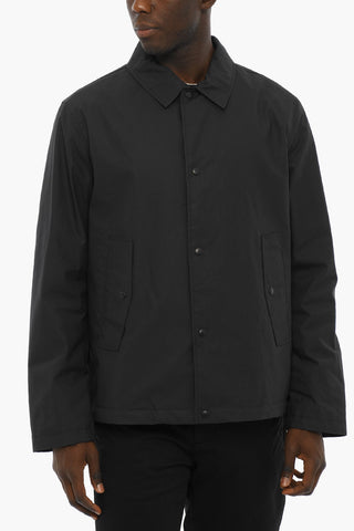 Padded COACH Jacket with Snap Buttons