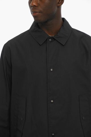 Padded COACH Jacket with Snap Buttons