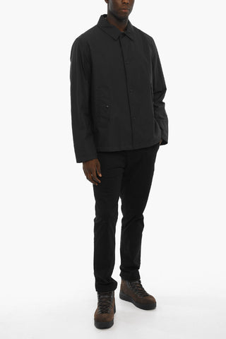 Padded COACH Jacket with Snap Buttons