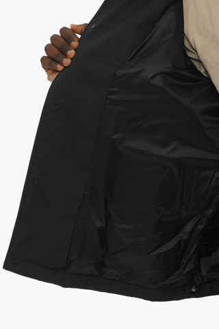 Padded COACH Jacket with Snap Buttons