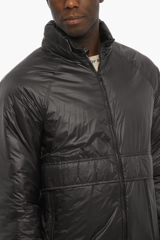 Nylon PACK-IT Padded Jacket with Hood