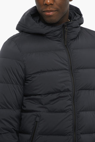 Solid Color SIERRA Down Jacket with Hood