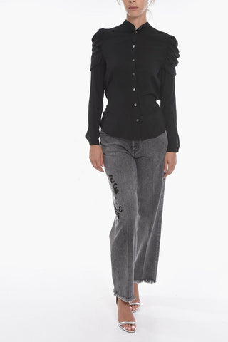 Camicia TRILENE con Maniche a Palloncino