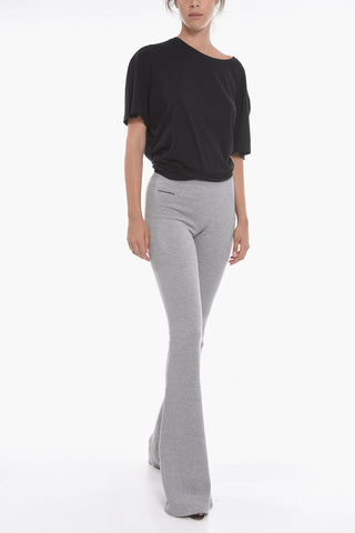 Fleece Cotton Bootcut Sweatpants