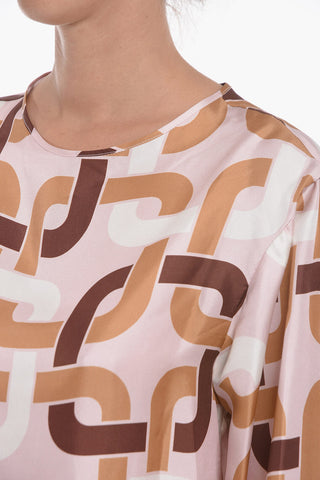 Silk BRIANA Blouse with Bell Sleeves