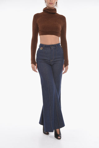 Jeans Wide Leg KALEIDOSCOPE con Lavaggio Scuro 37cm