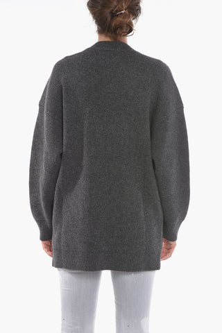 Patch Pocket LEANE Buttoned Cardigan