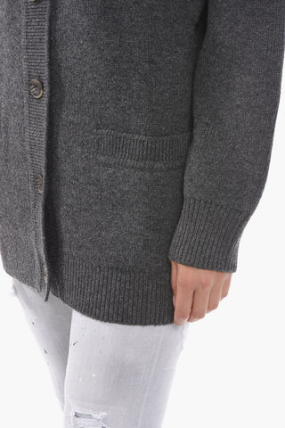 Patch Pocket LEANE Buttoned Cardigan