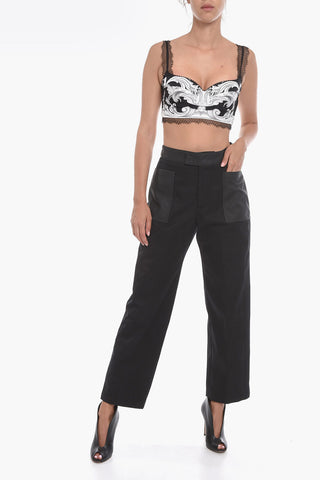 High-Waist-Hose WORKER aus Nylon mit Cargotaschen