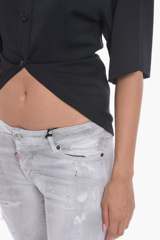 Camicia a Maniche Corte con Taschino