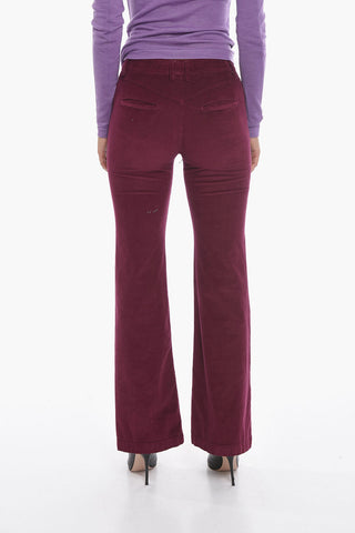 Corduroy LAURA Straight Fit Pants