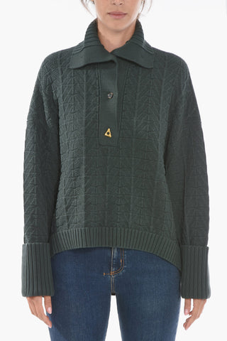 Turtleneck BAY Buttoned Pullover