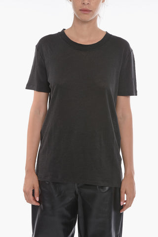 Crew Neck Flax T-Shirt