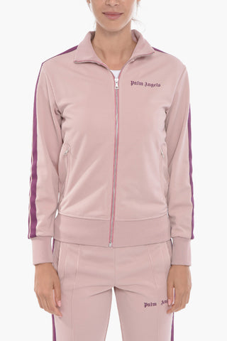 Zip-up CLASSIC TRACK Sweatshirt with Contrasting Bands