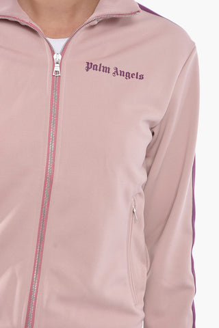 Zip-up CLASSIC TRACK Sweatshirt with Contrasting Bands