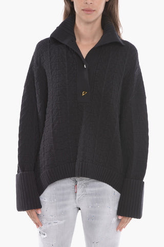 Turtleneck BAY Buttoned Pullover