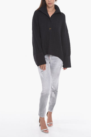 Turtleneck BAY Buttoned Pullover