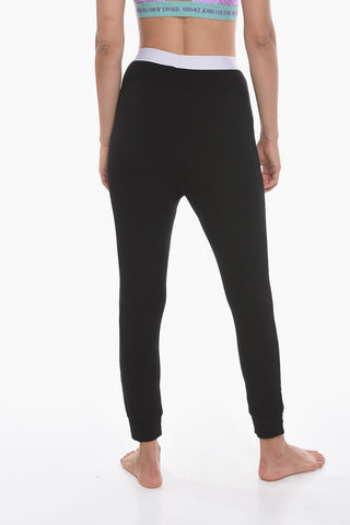BEACHWEAR Elastic Waistband Stretch Pants