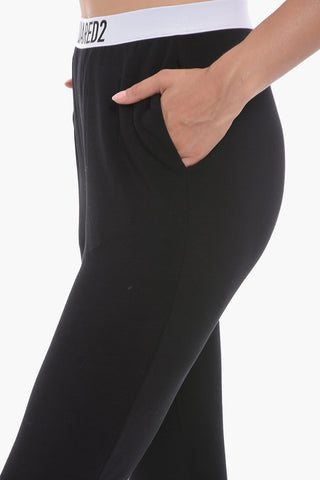 BEACHWEAR Elastic Waistband Stretch Pants
