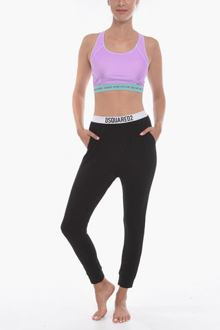 BEACHWEAR Elastic Waistband Stretch Pants