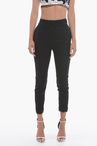 Hidden Fastening Tuxedo Pants