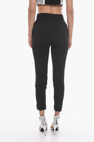 Hidden Fastening Tuxedo Pants