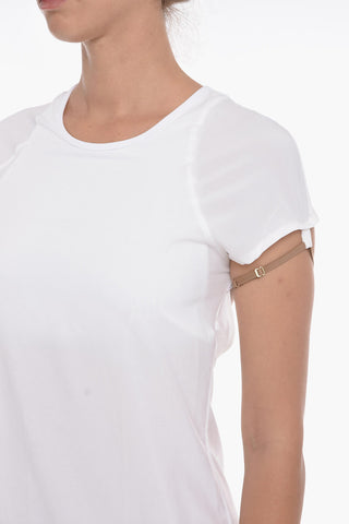 JACQUEMUS Short-sleeved Dress with Back Cut Out Detailing