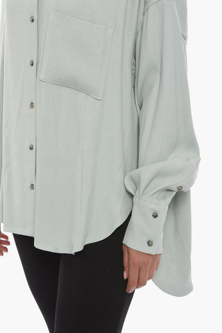 Oversized BILBAO Shirt with Breast Pocket