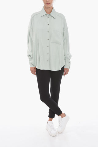 Oversized BILBAO Shirt with Breast Pocket