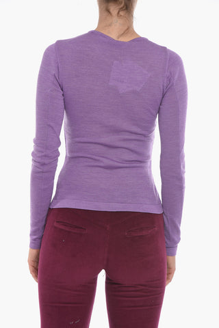 Maglia FRAME in Misto Lana con Scollo a V