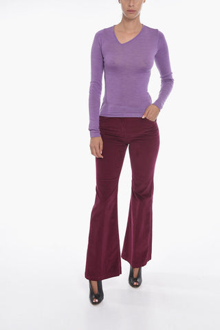 Maglia FRAME in Misto Lana con Scollo a V