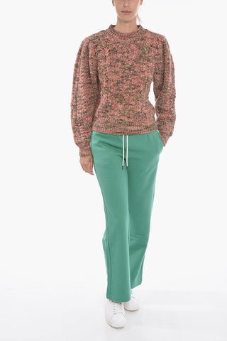 Balloon-Sleeved RAITH Aran Pullover