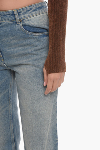 Maglia Crop LA CAGOULE a Collo Alto in Ciniglia