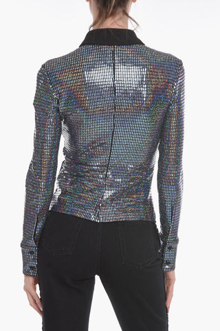 Camicia MIRROR PARTY con Abbottonatura Nascosta
