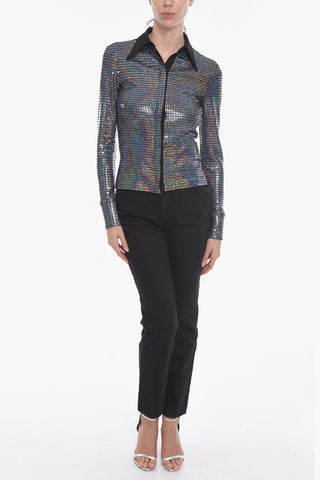 Camicia MIRROR PARTY con Abbottonatura Nascosta
