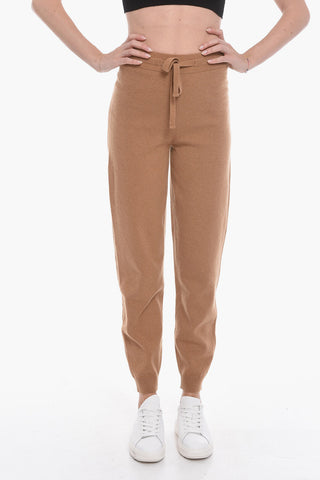 Pantaloni in Maglia con Elastico alla Caviglia