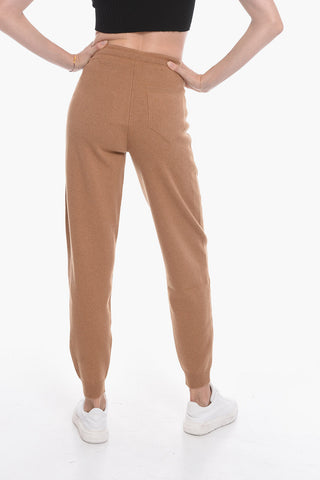 Pantaloni in Maglia con Elastico alla Caviglia
