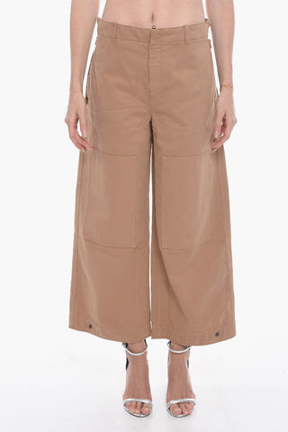 Cropped Fit SANTA BARBARA Chinos Pants with Martingale