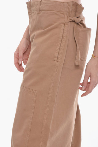 Cropped Fit SANTA BARBARA Chinos Pants with Martingale