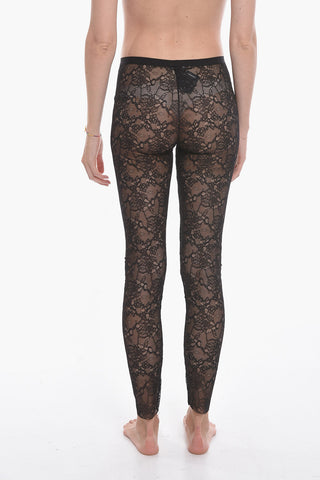 UNDERWEAR Embroidered Lace Collant
