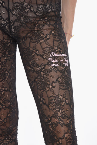 UNDERWEAR Embroidered Lace Collant