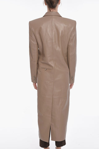 Soft-leather GREENOCK Double-breasted Coat